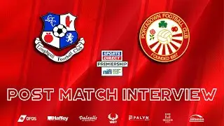 Clifford Adams Post Match Interview | Loughgall | 20/08/24