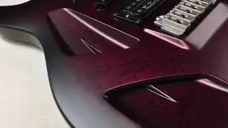 Custom Aristides Model 010 Guitar - Kandy Marbelizer Paint