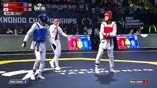 215 W-57kg R-16 ZOLOTIC Anastasija USA 🔵 vs 🔴 KIM Yu-jin KOR I Guadalajara 2022 WT Championships