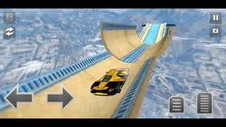 🏆 Mega ramp car racing impossible stunts Level 06