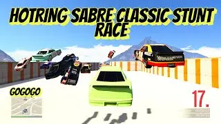 GTA 5 Hotring SABRE Classic Stunt Race 💨🔥