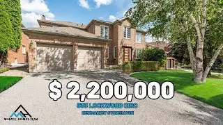 Inside 833 Lockwood Circ Newmarket Stonehaven | A $2,200,000 Luxury Home | Maizel Homes - House Tour