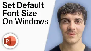 How To Set Default Font Size in Powerpoint on Windows [2025 Full Guide]