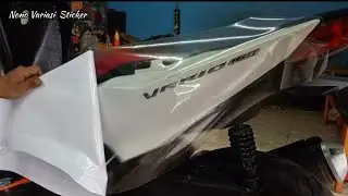 Warna Transparan Glossy * Pasang Skotlet Sticker Motor Honda Vario 160