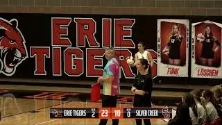Erie High school Varsity Volleyball: Erie Tigers vs Silver Creek Raptors
