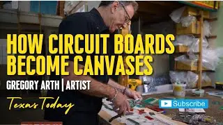 Watch Artist Blend Technology & Art In Unexpected Way | Texas Today
