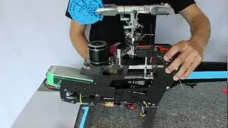 Exemplary Soko Kit setup on SAB Goblin: Part 05 - vertical alignment of main shaft
