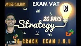 How to crack JNU in 20 Days# JNUEE BA 2021# 20 DAYS STRATGY # CRACK JNU #BA 2021#EXAMVAT