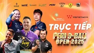 🛑TRỰC TIẾP | Nguyễn Đăng Tuyên vs Robbie Capito | Giải billiards Peri Open 2025