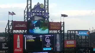 Colorado Rockies Starting Lineup vs. San Diego Padres (7/17/17)