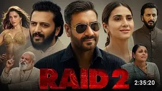 Raid 2 Full Movie in Hindi 2025 | Ajay Devgan New Movie 2025 | Riteish Deshmukh | South Movie