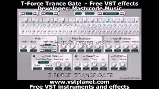 T-Force Trance Gate - Free VST effects - vstplanet.com