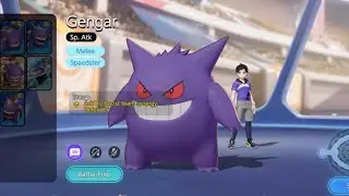 Pokemon Unite Casual 5 vs 5 Battle in Theia Sky Ruins (Kyogre) with Gengar Pokemon