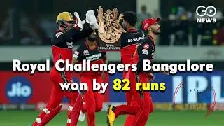 IPL 2020: Bangalore Beat Kolkata By 82 Runs