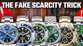 Как дилеры Rolex годами симулировали дефицит (и разбогатели на этом)