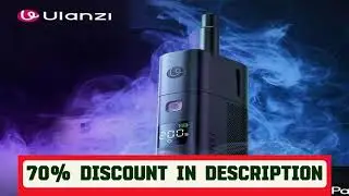 #Ulanzi FM02 Fog Machine 30W Handheld Dry Ice Smoke Machine Studio Video Film Stage Effects Livestr
