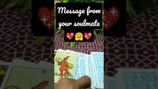message from your soulmate#tarotreading#shorts#viral#