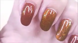 China Glaze / Brownstone ~ Dreamland Lacquer / What Big Eyes You Have ~  Beanuty Big Bang XL 003