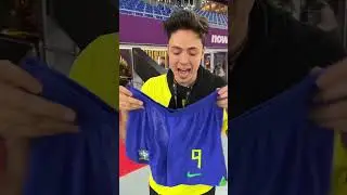 Peguei o short do Richarlison depois do jogo do Brasil! #shorts