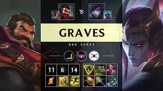 Graves ADC vs Aphelios - KR Master Patch 25.10