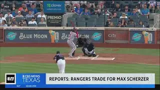 Report: Rangers trade for Max Scherzer