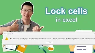 how to lock/unlock cells/rows in excel