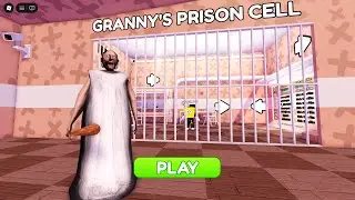 NEW UPDATE! GRANNY VS SPONGEBOB PRISON RUN! ( Obby ) #roblox #scaryobby #obby