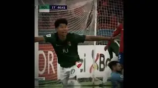 GOL DE MIGUEL TERCEROS 🤩 #bolivia #chile #gareca #futbol #seleccionboliviana #conmebol #victoria