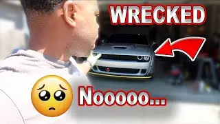 I WRECKED MY DODGE SCATPACK 392 | THE REAL STORY ON WHAT HAPPENED !