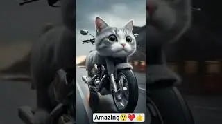 Cat transformation.😲❤👍#amazing #animation #art #cat