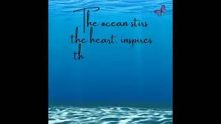 The Ocean Stirs the Heart 🏖️❤️ #beachquotes #beach #quotes