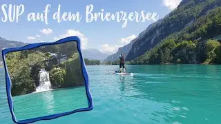 Stand Up Paddle - Lake Brienz - Switzerland - Giessbachfall