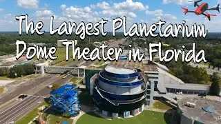 Bebop 2 MOSI the largest planetarium Dome Theater in Florida #travel #boondocking #Florida #drone