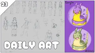 Twitch Livestream | Daily Art Challenge | Day 23
