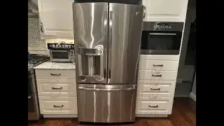 DIY, Easy fix! The Freezer works but refrigerator doesn't! Replace fan motor! PYE22PSHBSS GE Profile