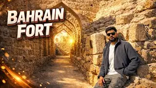 Bahrain Tour | Exploring Bahrain Fort (Qal&rsquo;at al-Bahrain) #bahrain #tourism #tour #fortress #old 
