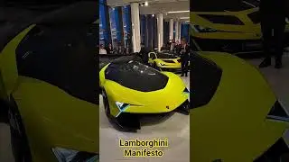 Lamborghini Manifesto is the Future design language of Lambo cars inspired by UFO&rsquo;s and motorcycles.