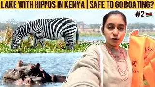 Boating In The Lake of HIPPOS at LAKE NAIVASHA | #kenya 🇰🇪