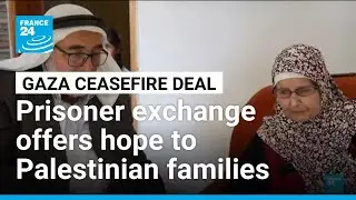 Hostage exchange in Gaza offers hope to prisoners&rsquo; families &bull; FRANCE 24 English