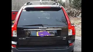 2008 Volvo XC90-V8 upper tail light assembly replacement and rear hatch strut replacement.
