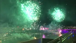 Brisbane Riverfire fireworks 2019 pyrotechnics view