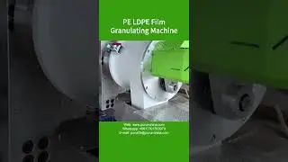 PE LDPE Film Granulation Machine, LDPE Film Recycling Machine, Plastic Granulation Line - Purui