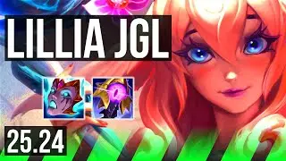 LILLIA vs MALPHITE (JGL) | Good KDA: 16/1/6 | KR Grandmaster | 25.24