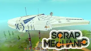 Scrap Mechanic Millennium Falcon [Star Wars]