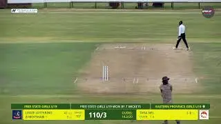 Eastern Province U19 Women vs Free State U19 Women - CSA U19 Girls Week | NWU Oval