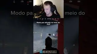 Modo paz ativado no meio do pvp. #rust #gamer #highlights #gaming #games