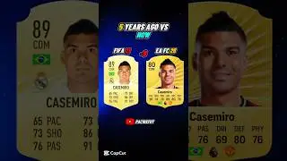 MAN UTD PLAYERS 5 YEARS AGO VS NOW🥶🔥 #eafc #eafc26 #fc26 #easports #ultimateteam