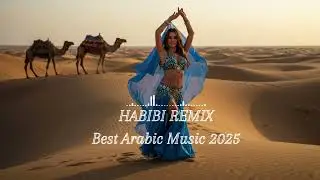 Habibi Sahara Remix | Arabian Sunset Vibes 2025 (Chill Mood)