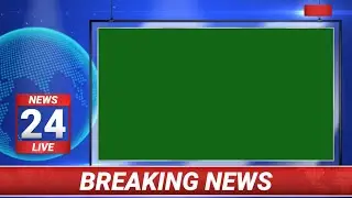 NEWS Frame Background Green Screen Video for News 🔥🔥Free To Use 🔥🔥
