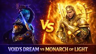 VOID'S DREAM level 6 Vs Monarch of light(Hard) | shadow fight 3